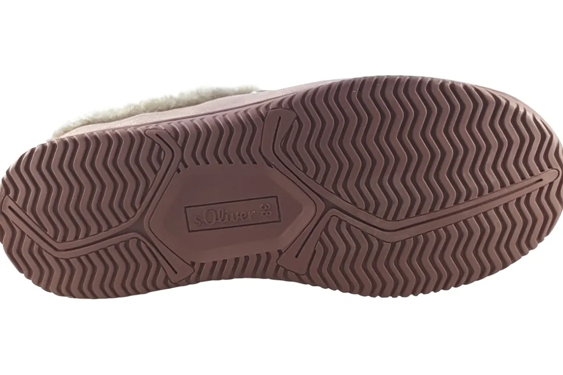 Women S.Oliver Womens Slippers<Night-Time 27101-41 Womens Suede Effect Slippers