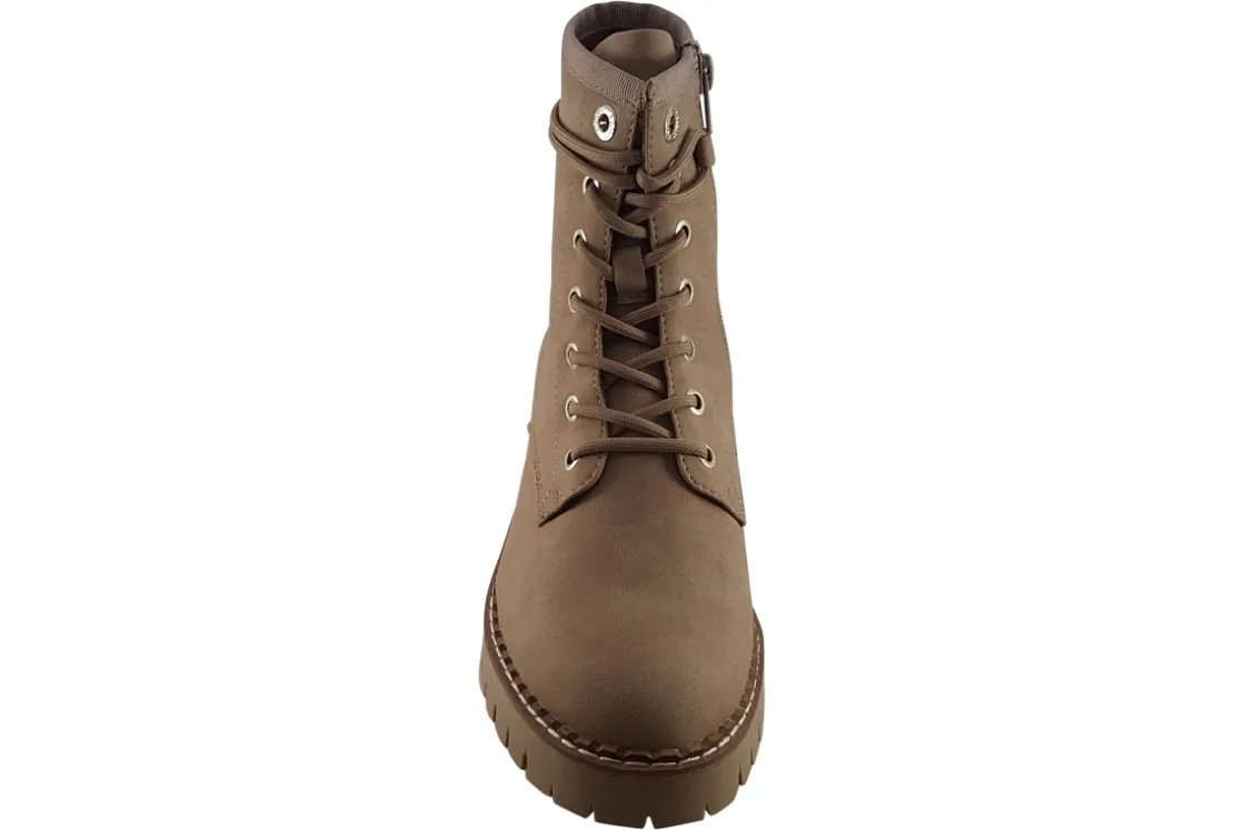Women S.Oliver Womens Boots<Paula 25213-41 Womens Suede Effect Ankle Boots