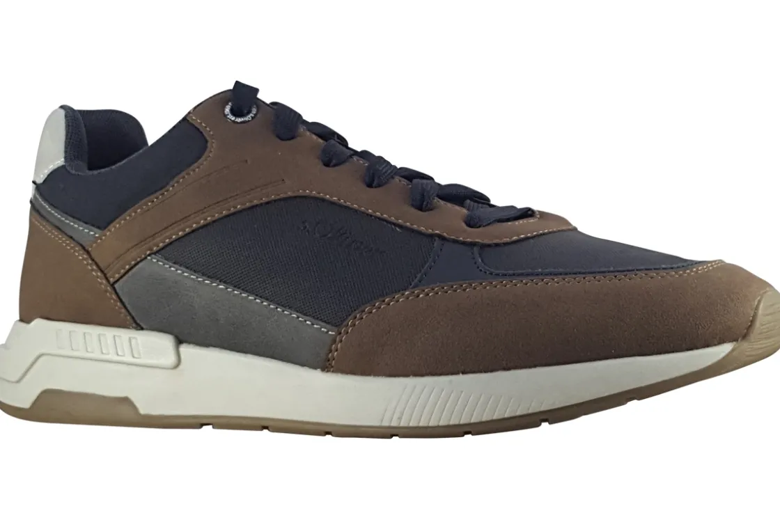 S.Oliver Mens Shoes<Sebb 13603-42 Mens Brown Shoes