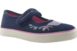 Start-rite Velcro | Girls Shoes<Beach Comb 6195-9 Navy Glitter (F Fit) Girls Shoes