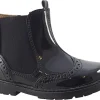 Start-rite Zip | Girls Boots<Chelsea 1445 Girls Leather Patent Boots