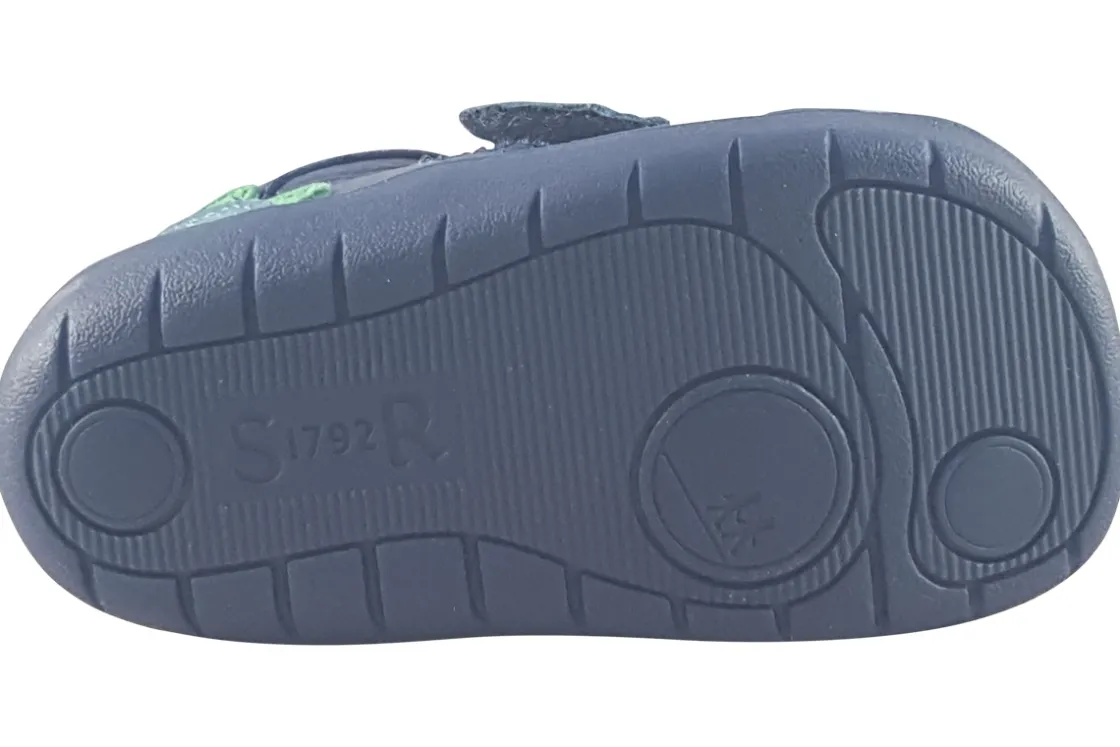BOY Start-rite Velcro | Boys First Shoes<Dino Foot 0829-9 Boys Leather First Shoes