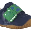 BOY Start-rite Velcro | Podiatrist Approved<Little Mate 0819-9 Boys Suede Leather First Shoes