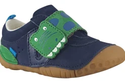 BOY Start-rite Velcro | Podiatrist Approved<Little Mate 0819-9 Boys Suede Leather First Shoes