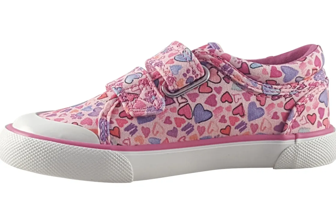 Start-rite Velcro | Girls Shoes<Loveheart 6193-6 (F Fit) Girls Shoes