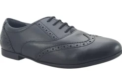 Start-rite Junior Girls | Senior Girls<Matilda 7332 Black Girls Leather School Shoes
