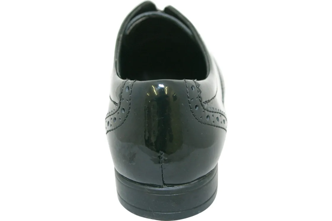 Start-rite Junior Girls | Senior Girls<Matilda 7332 Black Girls Leather School Shoes