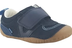 BOY Start-rite Velcro | Podiatrist Approved<Shuffle 0786 Boys Nubuck First Shoes