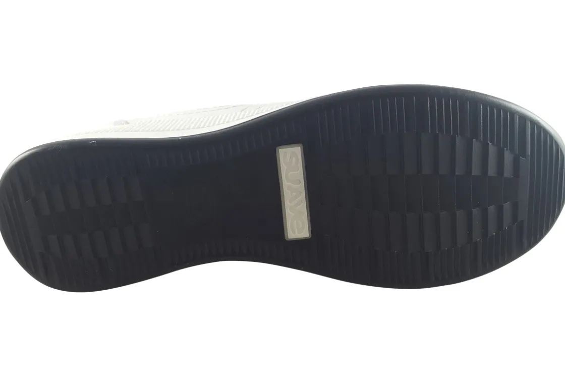 Women Suave Womens Fashion Trainers<Janis 6045 EE (Wide Fit) Womens Leather Fashion Trainers