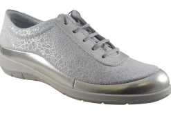Women Suave Womens Fashion Trainers<Juno 6028 E (Wide Fit) Womens Leather Fashion Trainers