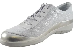Women Suave Womens Fashion Trainers<Juno 6028 E (Wide Fit) Womens Leather Fashion Trainers