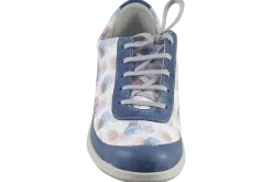 Women Suave Womens Fashion Trainers<Juno 6028 E (Wide Fit) Womens Leather Fashion Trainers