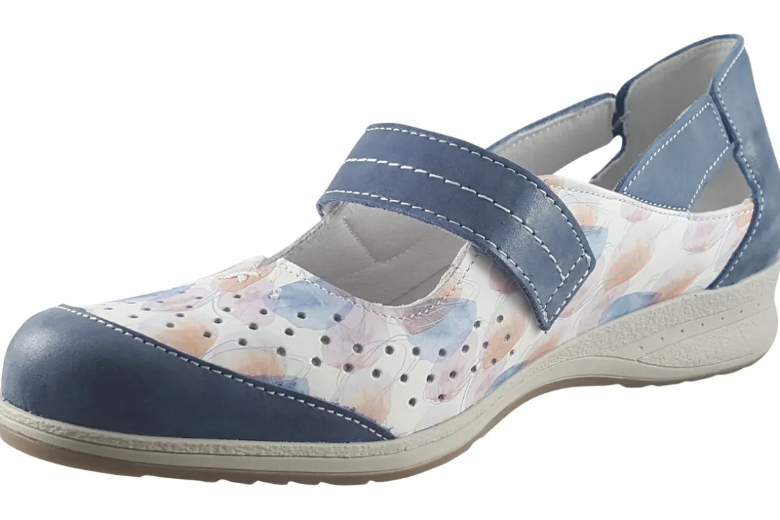 Women Suave Womens Shoes<Mary Jane-2 6030 E (Wide Fit) Womens Leather Shoes