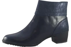 Women Suave Womens Boots<Paula 6060 E (Wide Fit) Womens Leather Ankle Boots