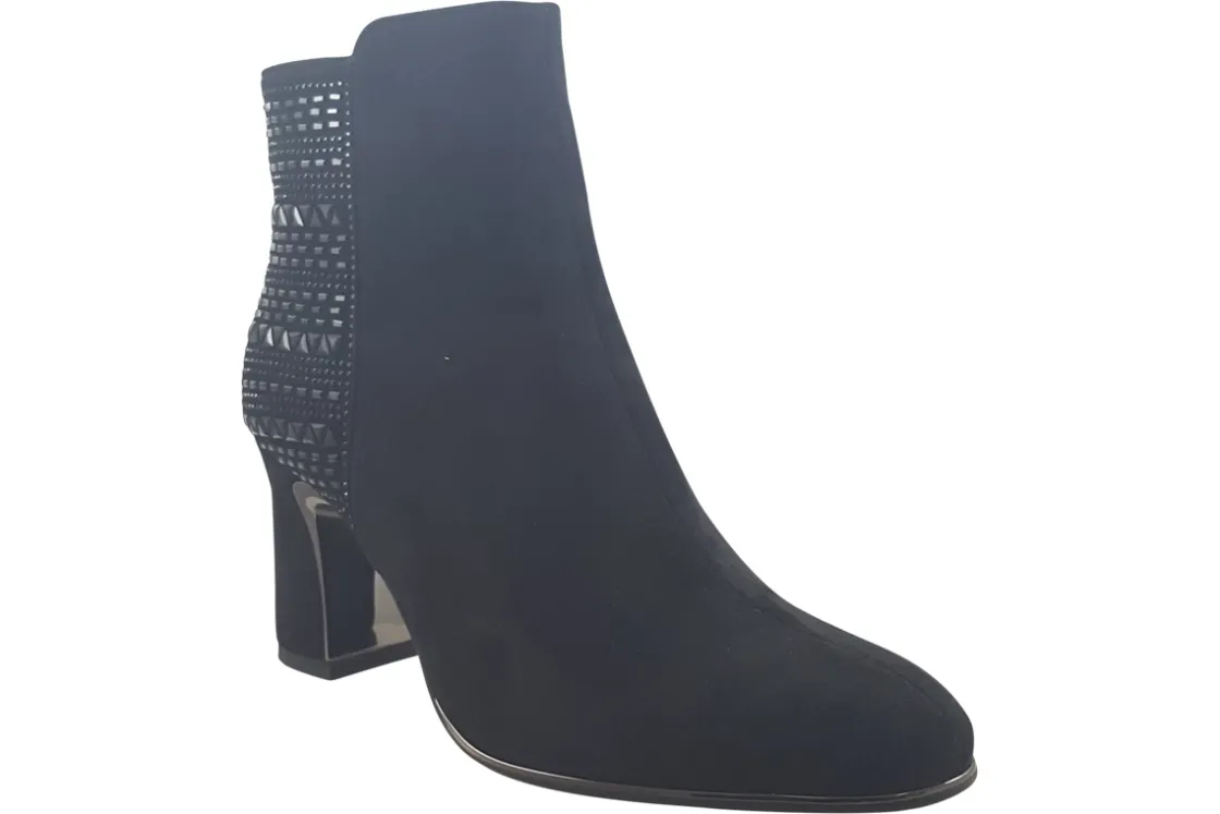Women Susst Womens Boots<Dazzle 24 Womens Suede Effect Ankle Boots