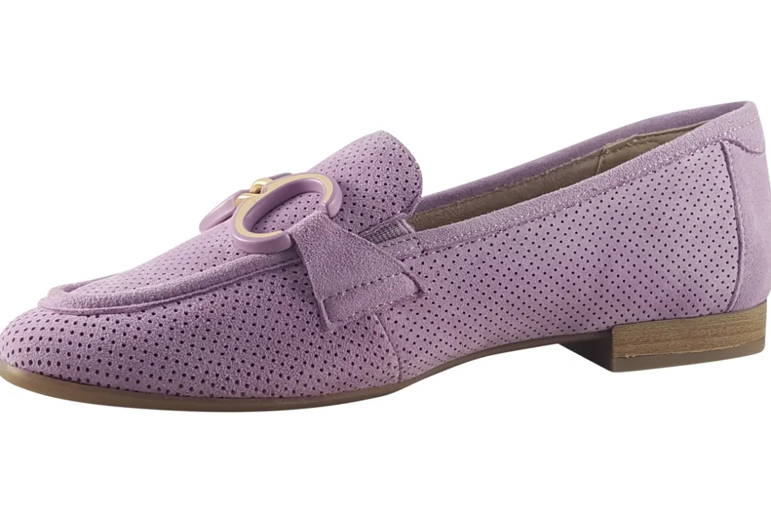Women Tamaris Comfort Womens Shoes | Womens Loafers<Mona 84202-42 Womens Suede Leather Loafer Shoes