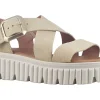 Women Tamaris Womens Sandals<Cookie 28705-44 Womens Chunky Sandals