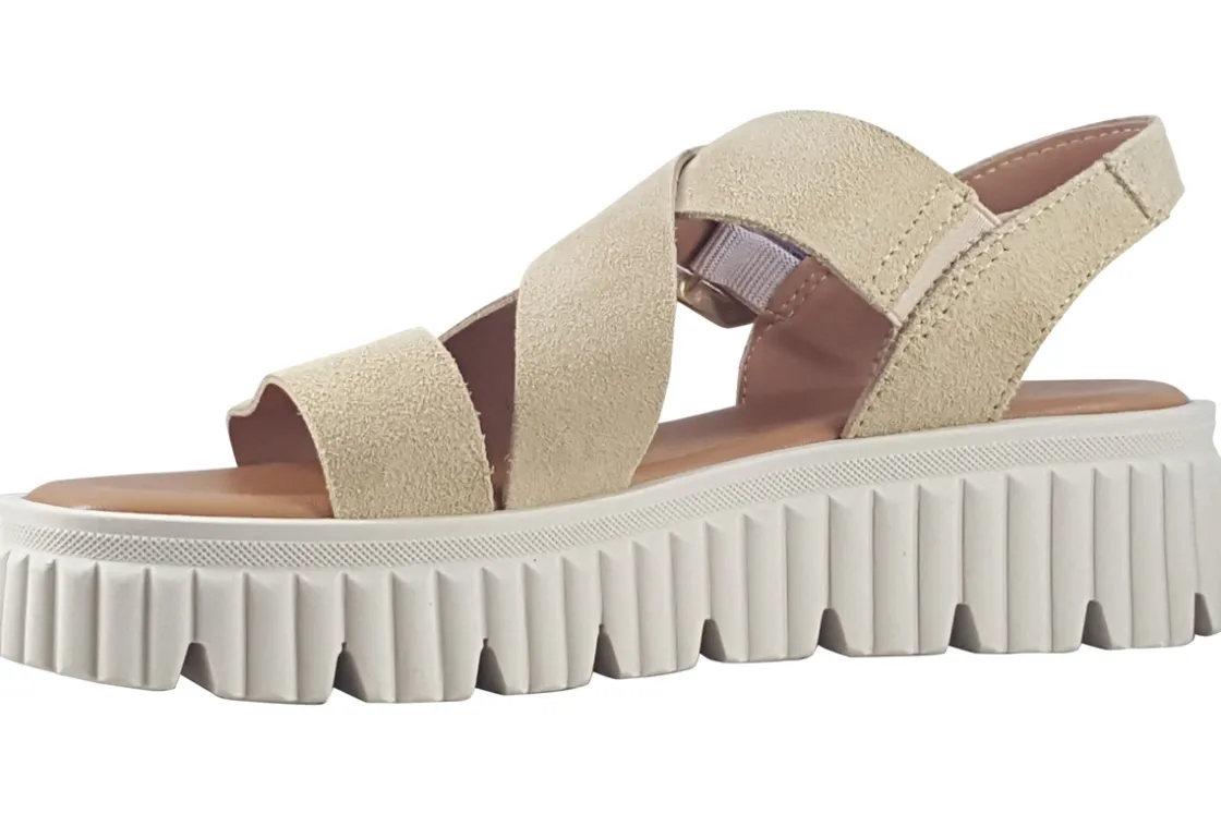 Women Tamaris Womens Sandals<Cookie 28705-44 Womens Chunky Sandals
