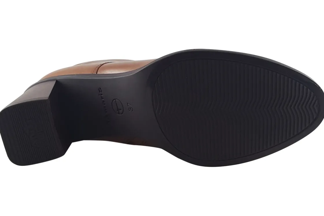 Women Tamaris Womens Boots<Liz 25110-29 Womens Leather Ankle Boots