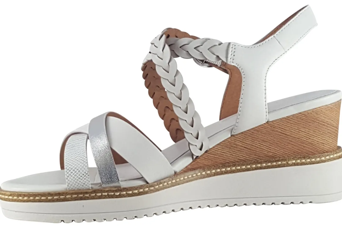 Women Tamaris Womens Sandals<Pamela 28220-42 Womens Leather Sandals