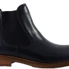 Women Tamaris Womens Boots<Prune 25056 Womens Leather Chelsea Boots