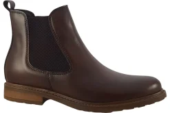 Women Tamaris Womens Boots<Prune 25056 Womens Leather Chelsea Boots