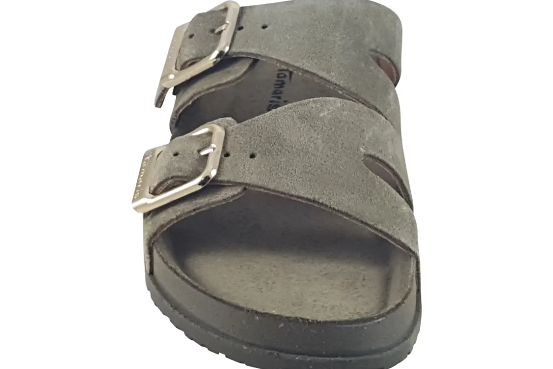Women Tamaris Womens Sandals<Roxy 27500-44 Womens Leather Mules