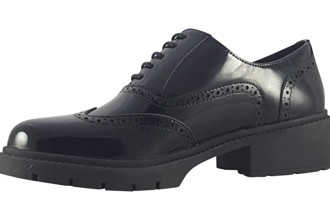 TEDS Junior Girls | Senior Girls<Aston Girls Leather School Shoes
