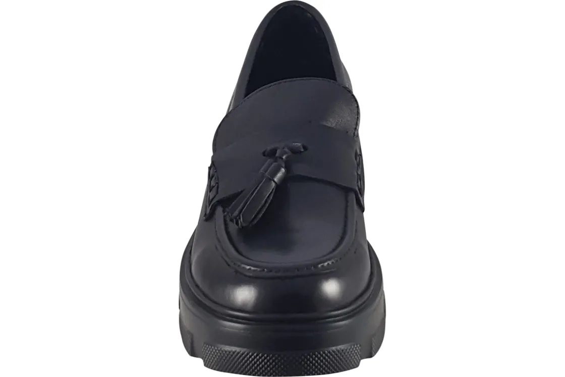 TEDS Junior Girls | Senior Girls<Leeds Girls Black Leather School Shoes
