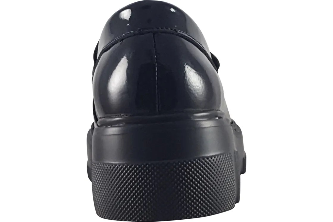 TEDS Junior Girls | Senior Girls<Leeds Girls Black Leather School Shoes