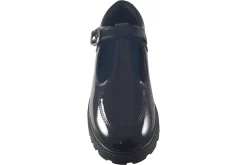 Term Footwear Senior Girls | Junior Girls<Emily Black Girls Leather School Shoes
