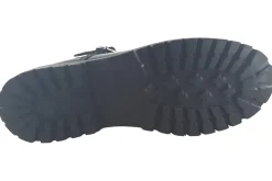 Term Footwear Senior Girls | Junior Girls<Emily Black Girls Leather School Shoes