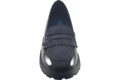 Term Footwear Junior Girls | Senior Girls<Willow Black Girls Leather School Shoes