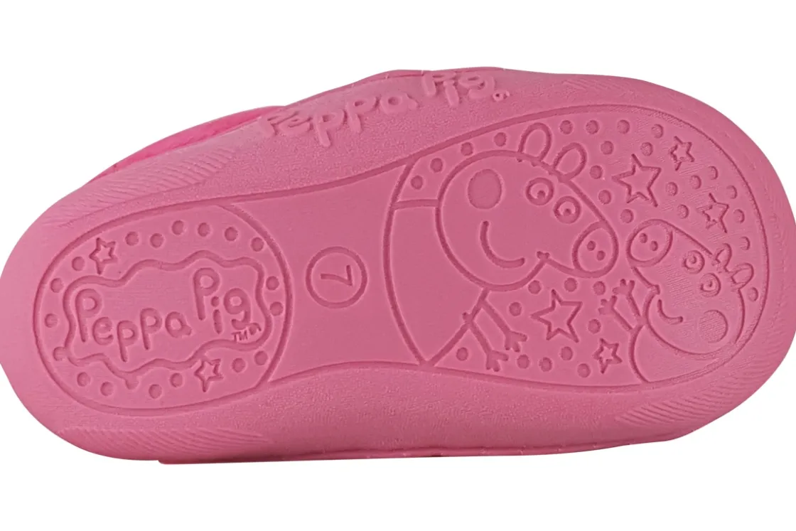 William Lamb Velcro | Warm Lined<Peppa 'Happy' Girls Slippers