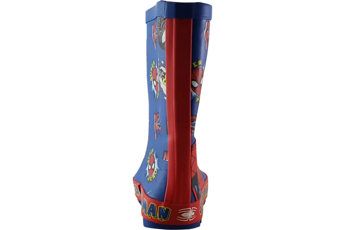 BOY William Lamb Pull On | Removable Insole<Spiderman 'Marcel' Boys Wellingtons