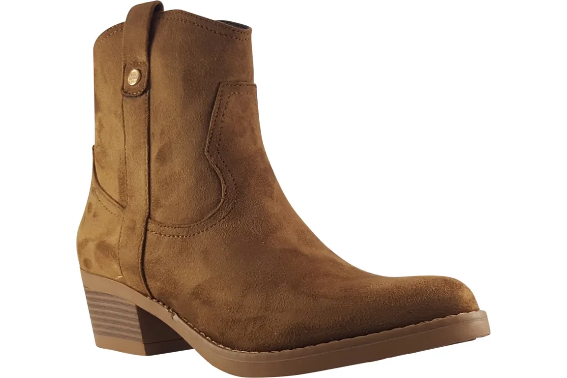 Women XTI Womens Boots<Cowgirl 142039 Womens Suede Effect Ankle Boots