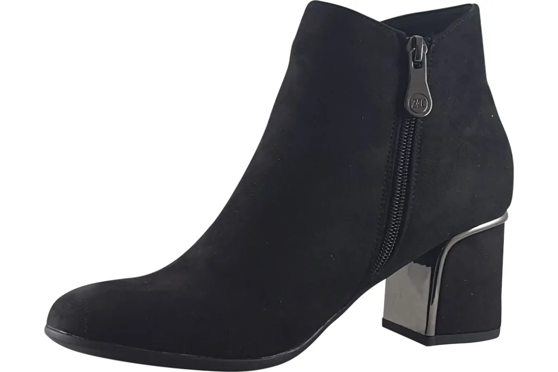 Women Zanni and Co Womens Boots<Heluan Womens Suede Effect Ankle Boots