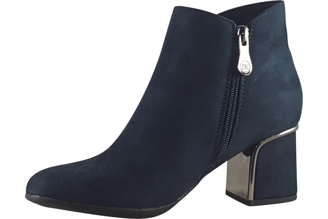 Women Zanni and Co Womens Boots<Heluan Womens Suede Effect Ankle Boots